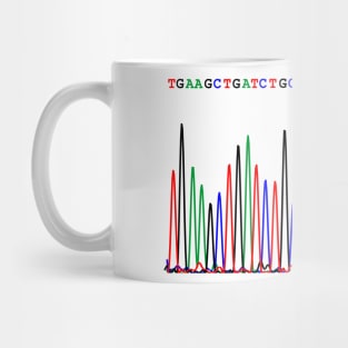 Sequencing Chromatogram Mug